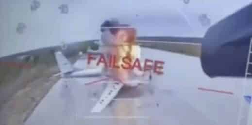An image taken from a video shows a Ukrainian drone striking Russian planes deep in Russia’s territory.