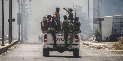 Bedouin and tribal fighters in Syria.
