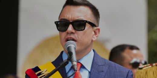 Ecuador President Daniel Noboa.