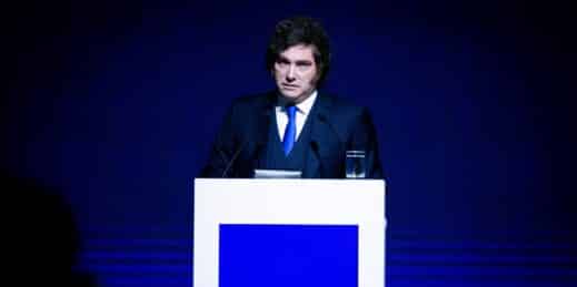 Argentine President Javier Milei